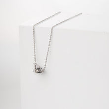 Dây chuyền nữ D-shaped Necklace Silver CDE6037SV