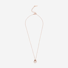 Dây chuyền nữ Diamond Bow Necklace Rose Gold CDE6031RG