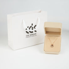 Dây chuyền nữ Diamond Bow Necklace Rose Gold CDE6031RG