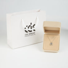 Dây chuyền nữ Diamond Bow Necklace Silver CDE6031SV