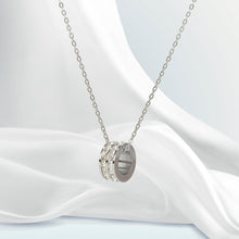 Dây chuyền nữ Eternity Dual Necklace Silver CDE6034SV