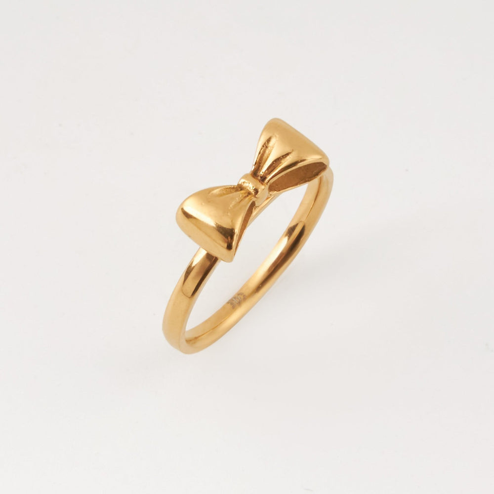 Bow Ring Gold