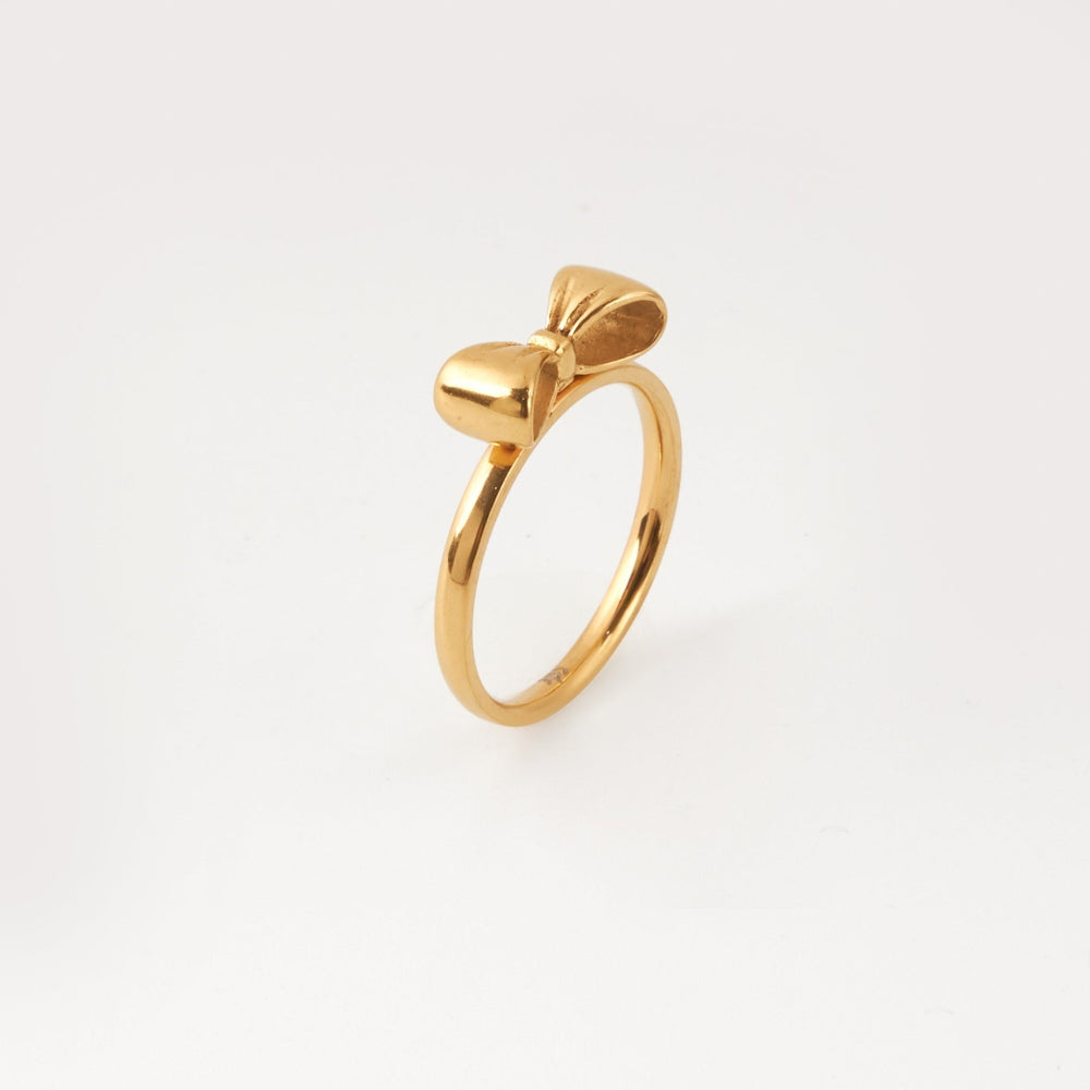 Bow Ring Gold