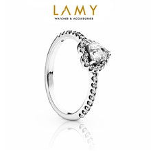 Nhẫn LAMY White Heart Stone Ring CDE8042SV