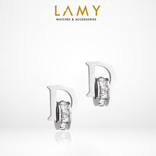 Khuyên tai LAMY D-shaped Earrings Rose Gold CDE3019RG