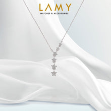 Dây chuyền nữ Multi Stars Necklace Silver CDE6044SV