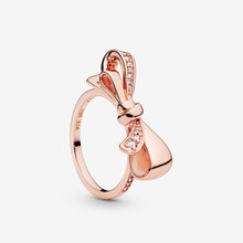 CDE Bow Gorgeous Ring Rose Gold CDE8043RG