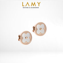 Khuyên tai LAMY Lucky Leaves Earrings Rose Gold CDE3022RG