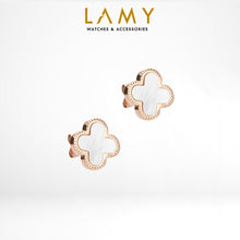 Khuyên tai LAMY Lucky Four Leaves Earrings Rose Gold CDE3023RG.WH