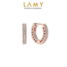 Khuyên tai nữ LAMY Signature Cubic Earrings CDE3030RG