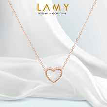 Dây chuyền LAMY Double Sided Heart Necklace CDE6012WH