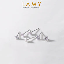 Khyên tai nữ LAMY Elegant Earrings Silver CDE3025SV