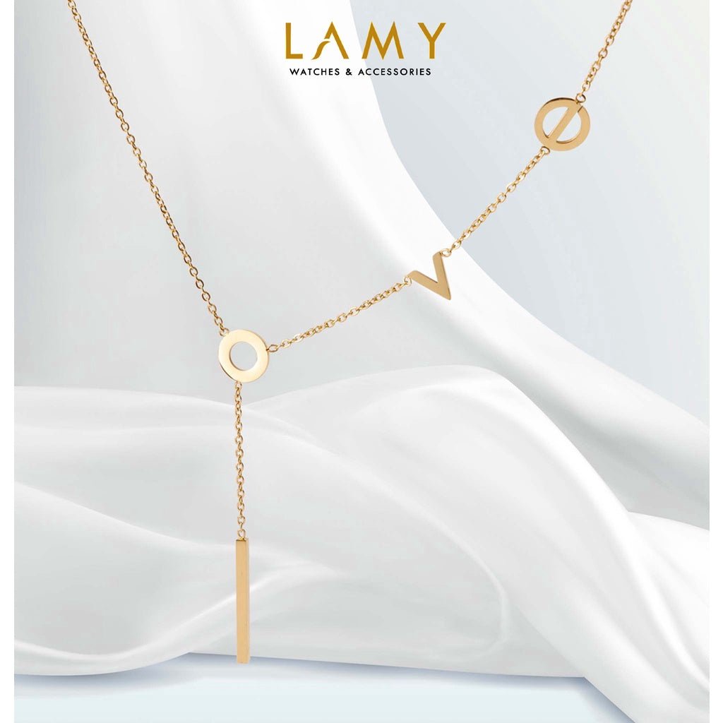Dây chuyền LAMY Love You Forever Necklace CDE6008GG