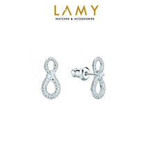 Khuyên tai LAMY Infinity Earrings Silver CDE3040SV