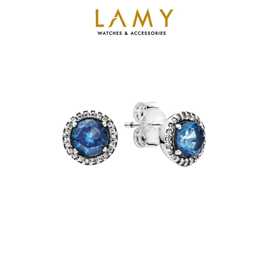 Khuyên tai LAMY Timeless Round Shaped Earrings CDE3029BLU