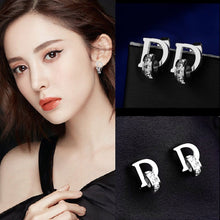 Khuyên tai LAMY D-shaped Earrings Silver CDE3019SV
