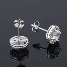 Khuyên tai LAMY Timeless Round Shaped Earrings CDE3029SV