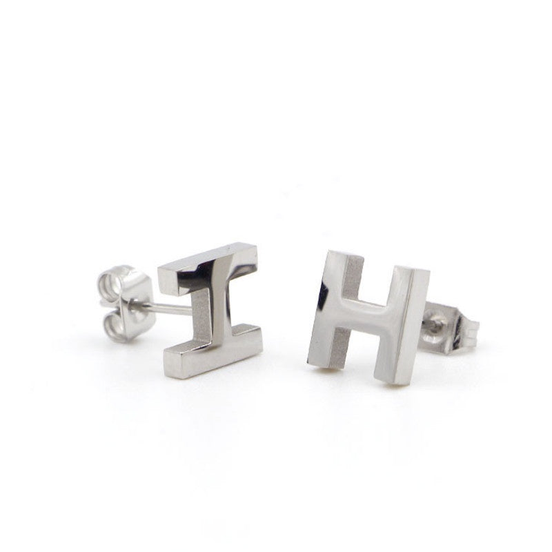Khuyên tai CDE H-shaped Earrings Silver CDE3020SV