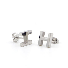 Khuyên tai LAMY H-shaped Earrings Silver CDE3020SV