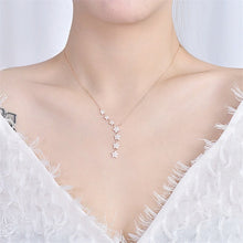 Dây chuyền nữ Multi Stars Necklace Silver CDE6044RG