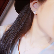Khuyên tai LAMY Timeless Round Shaped Earrings CDE3029SV