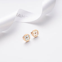 Khuyên tai LAMY Lucky Leaves Earrings Rose Gold CDE3022RG