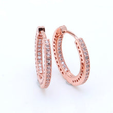 Khuyên tai nữ LAMY Signature Cubic Earrings CDE3030RG