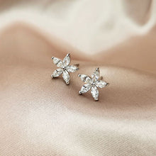 Khuyên tai LAMY Sparkling Snowflake Earrings CDE3035SV