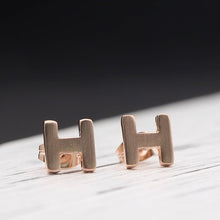 Khuyển tai LAMY H-shaped Earrings Rose Gold CDE3020RG