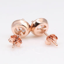 Khuyên tai LAMY Timeless Round Shaped Earrings CDE3029RG