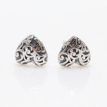 Khuyên tai LAMY Silver Heart Shaped Earrings CDE3006SV