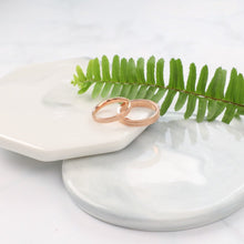 Bộ nhẫn LAMY Double Milgrain Ring Rose Gold CDE8029RG & CDE8003RG