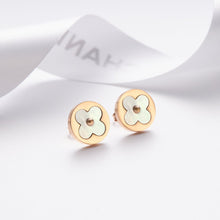 Khuyên tai LAMY Lucky Leaves Earrings Rose Gold CDE3022RG