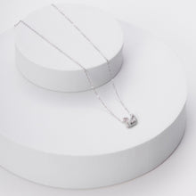 Dây chuyền nữ White Swan Crystal Silver Necklace CDE6042WH