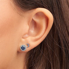 Khuyên tai LAMY Timeless Round Shaped Earrings CDE3029BLU