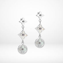 Khuyên tai nữ CDE Four Leaves Earrings Silver CDE3024SV