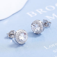 Khuyên tai LAMY Timeless Round Shaped Earrings CDE3029SV