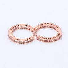 Khuyên tai nữ LAMY Signature Cubic Earrings CDE3030RG