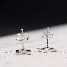 Khuyên tai LAMY H-shaped Earrings Silver CDE3020SV