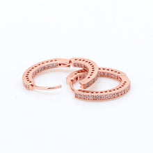 Khuyên tai nữ LAMY Signature Cubic Earrings CDE3030RG