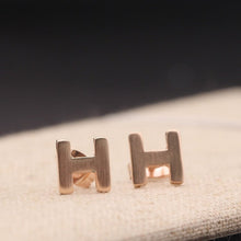 Khuyển tai LAMY H-shaped Earrings Rose Gold CDE3020RG