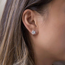 Khuyên tai LAMY Timeless Round Shaped Earrings CDE3029RG