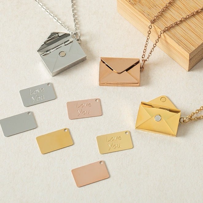 Fingers Print Letter Pendant
