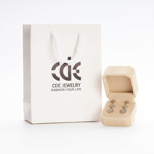 Khuyên tai nữ CDE Four Leaves Earrings Silver CDE3024SV