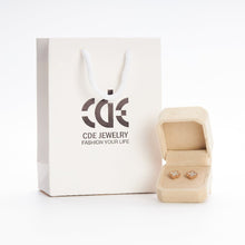 Khuyên tai LAMY Lucky Four Leaves Earrings Rose Gold CDE3023RG.WH