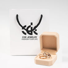 Nhẫn LAMY Elsa Crystal Dual Rose Gold Ring CDE8027