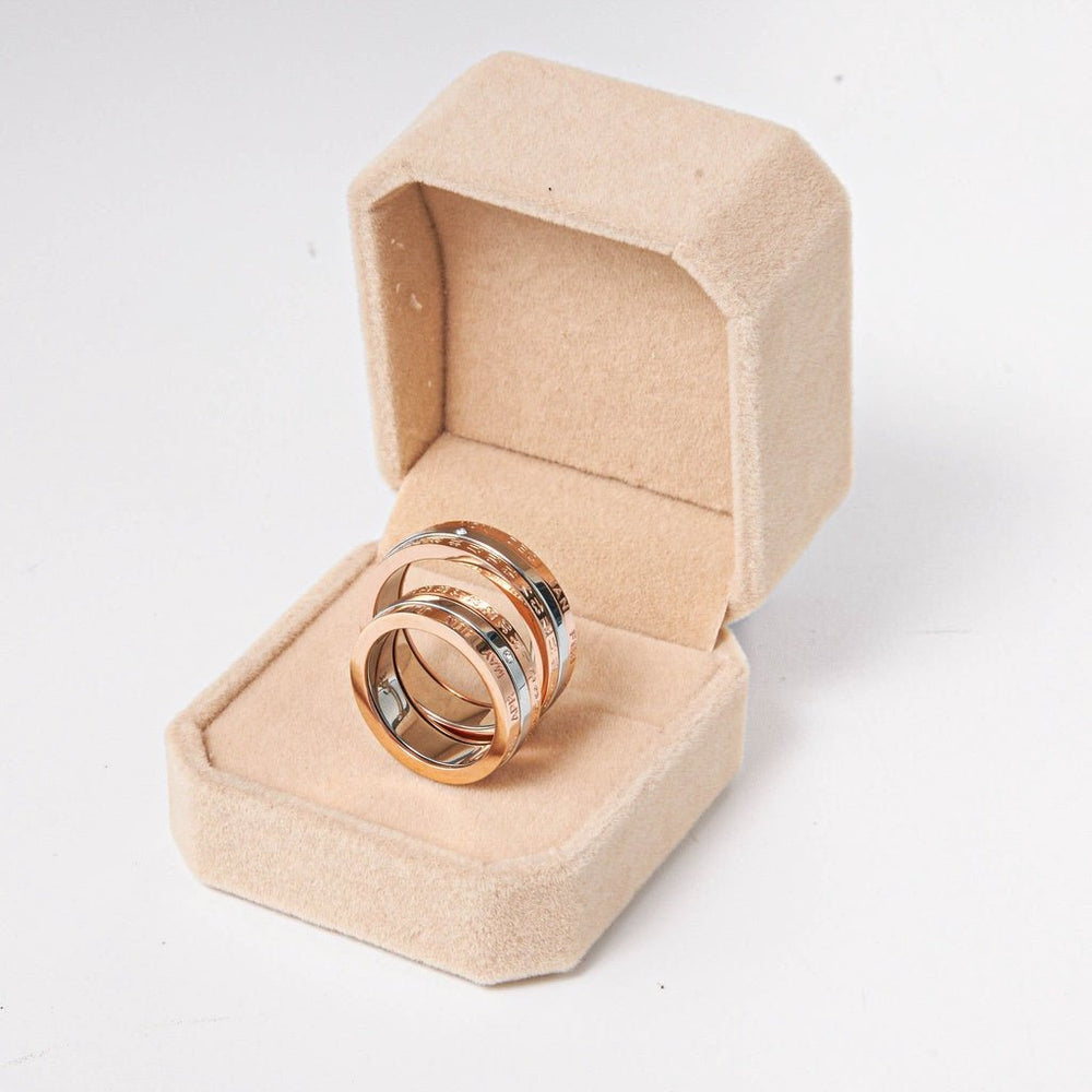 Spin Date Ring Rose Gold