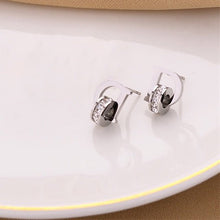 Khuyên tai LAMY D-shaped Earrings Silver CDE3019SV
