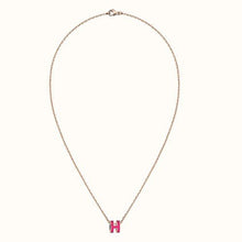 Dây chuyền nữ H-shaped Orange Necklaces CDE6028OR