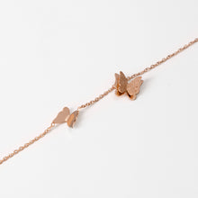 Dây chuyền LAMY Pave Butterfly Rose Gold Necklace CDE6005RG